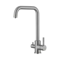 Смеситель для кухни Haiba HB43829 цвет Хром