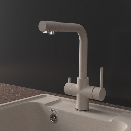 Смеситель для кухни GranFest GF-Z-5423 цвет Песочный