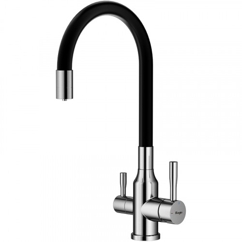 Смеситель для кухни Raglo R81.64.05 Сатин Черный латунь