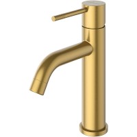 Смеситель для раковины Cezares Relax RELAX-LS1-BORO Брашированное золото нержавеющая сталь