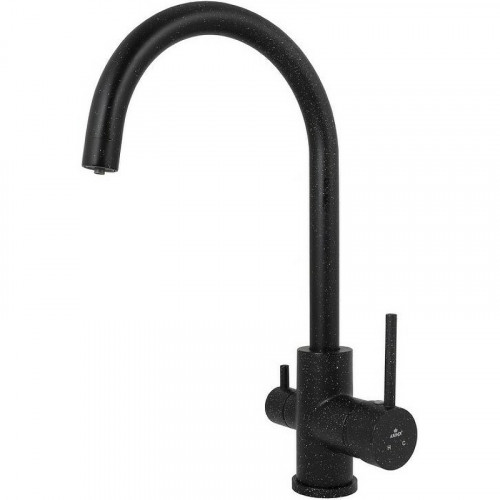 Смеситель для кухни Kaiser Merkur 26744-12 Черный мрамор латунь