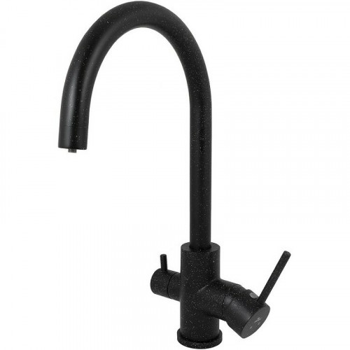 Смеситель для кухни Kaiser Merkur 26744-12 Черный мрамор латунь