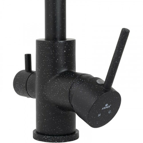 Смеситель для кухни Kaiser Merkur 26744-12 Черный мрамор латунь