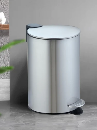 Ведро для мусора WeltWasser Betta MT 12L 10000013408 Сталь матовая