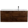 Тумба под раковину BelBagno Etna 120 R ETNA-1200-2C-1A-SO-RW-R подвесная Rovere Moro МДФ / ЛДСП