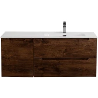 Тумба под раковину BelBagno Etna 120 R ETNA-1200-2C-1A-SO-RW-R подвесная Rovere Moro МДФ / ЛДСП