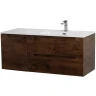 Тумба под раковину BelBagno Etna 120 R ETNA-1200-2C-1A-SO-RW-R подвесная Rovere Moro МДФ / ЛДСП