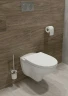 Комплект унитаза с инсталляцией Vitra Normus 9773B003-7201 с сиденьем Микролифт и Белой глянцевой клавишей смыва