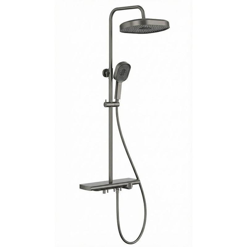 Душевая система ESKO ST350GM цвет Оружейная сталь