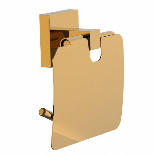 Держатель туалетной бумаги Wonzon &amp; Woghand Polo WW-8926-DG с крышкой цвет Темное золото