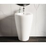 Раковина Ceramicanova Simple 55 CN1807 Белая фаянс напольный