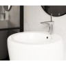 Раковина Ceramicanova Simple 55 CN1807 Белая фаянс напольный
