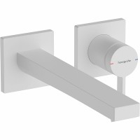 Смеситель для раковины Hansgrohe Tecturis E 73051700 Белый матовый латунь встраиваемый