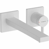 Смеситель для раковины Hansgrohe Tecturis E 73051700 Белый матовый латунь встраиваемый