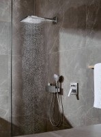 Верхний душ Hansgrohe Raindance 26238670 Черный матовый латунь на стену