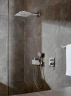 Верхний душ Hansgrohe Raindance 26238670 Черный матовый латунь на стену