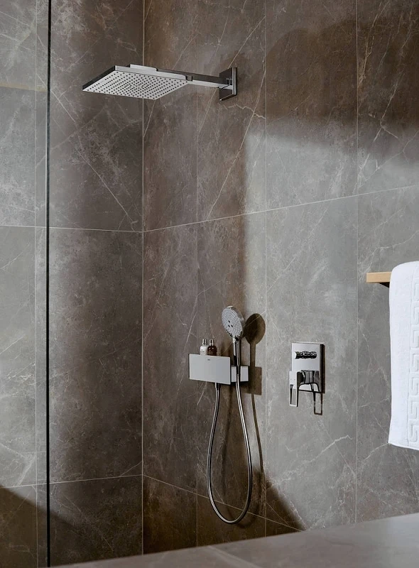 Верхний душ Hansgrohe Raindance 26238670 Черный матовый латунь на стену