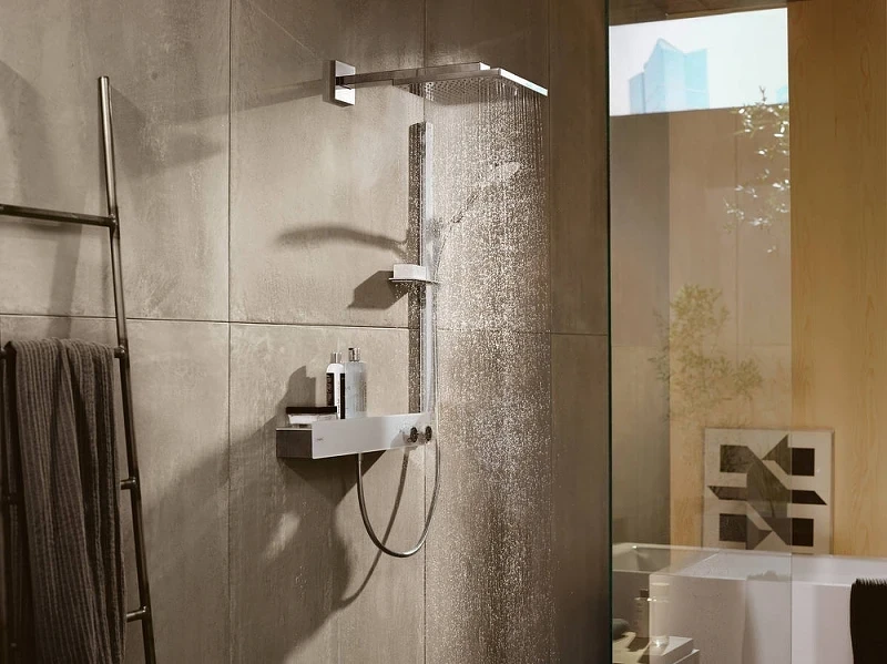 Верхний душ Hansgrohe Raindance 26238670 Черный матовый латунь на стену
