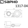Стакан и мыльница Sapho Diamond 1317-04 Хром