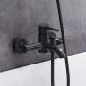 Смеситель для ванны Damixa Scandinavian Pure 361000300 Черный матовый латунь на стену