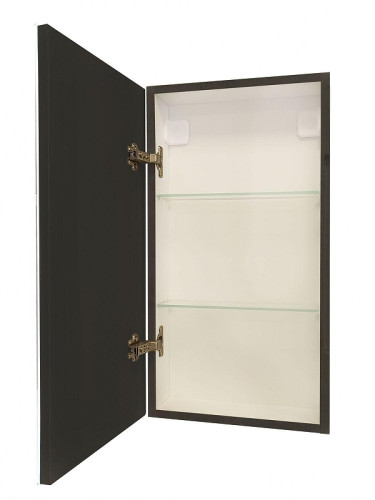 Зеркальный шкаф Art&amp;Max Tehno 35 L AM-Tec-350-650-1D-L-DS-F-Nero с подсветкой цвет Черный