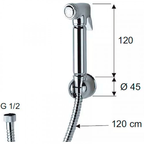 Гигиенический душ Remer 332332OL Хром