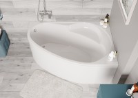 Акриловая ванна Vagnerplast Flora 150x100 R VPBA151FLA3PX-04 без гидромассажа