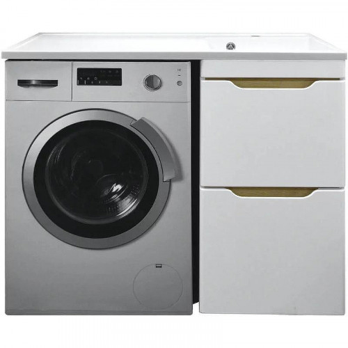 Тумба с раковиной Azario Magenta 120 R CS00079141 Белая