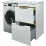 Тумба с раковиной Azario Magenta 120 R CS00079141 Белая