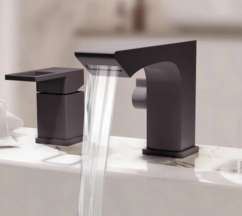 Смеситель на борт ванны ESKO Vela PB 355B Черный матовый латунь