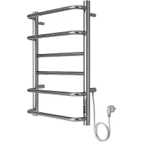 Электрический полотенцесушитель Azario Milan 400x600 П6 AZ90846 диммер справа Хром