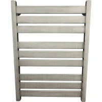 Водяной полотенцесушитель Ника Modern ЛМ 7 80x50 Matt Antique Silver 9 перекладин нержавеющая сталь