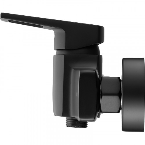 Смеситель для душа Swedbe Kronos 2020B Черный матовый латунь на стену