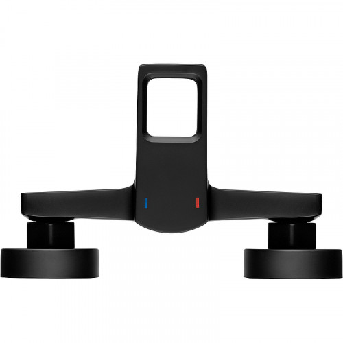 Смеситель для душа Swedbe Kronos 2020B Черный матовый латунь на стену