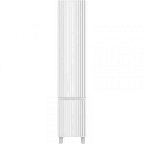 Шкаф пенал Brevita Victory 35 L VIC-05035-010L Белый матовый МДФ / ЛДСП
