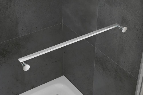 Душевой уголок Abber Schwarzer Diamant 90x90 AG0A090 профиль Хром стекло прозрачное