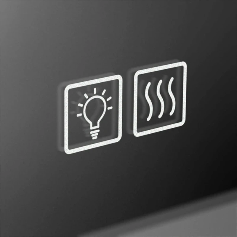 Зеркало BelBagno SPC-GRT-1200-800-LED-TCH-WARM с подсветкой с подогревом с сенсорным выключателем стекло