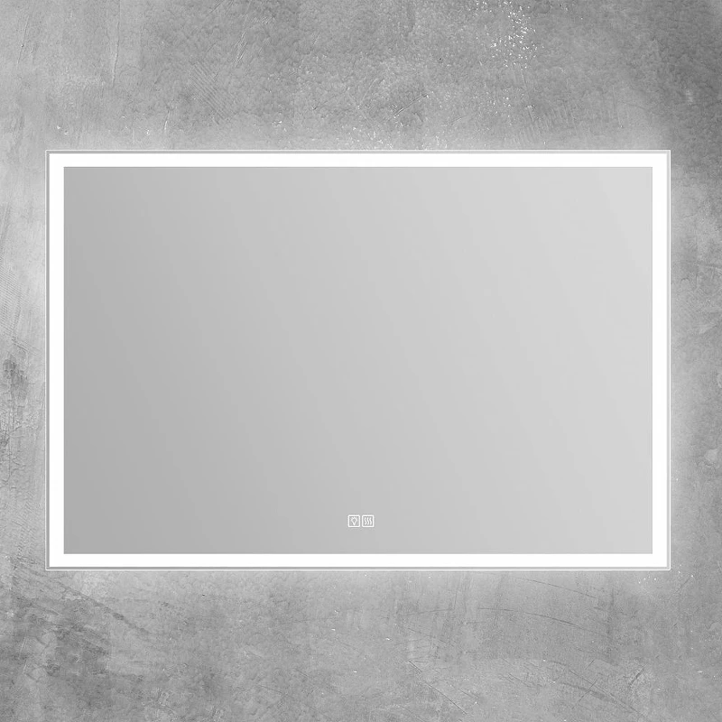 Зеркало BelBagno SPC-GRT-1200-800-LED-TCH-WARM с подсветкой с подогревом с сенсорным выключателем стекло