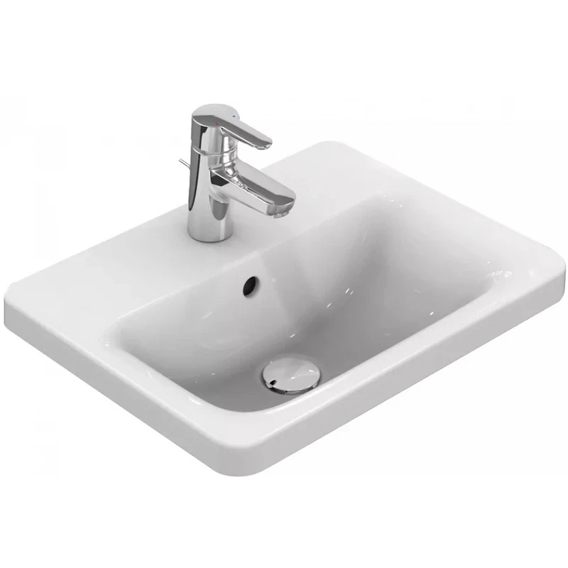 Раковина Ideal Standard Connect 50 E504301 Euro White фарфор полувстраиваемая