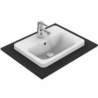 Раковина Ideal Standard Connect 50 E504301 Euro White фарфор полувстраиваемая