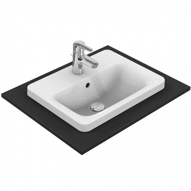 Раковина Ideal Standard Connect 50 E504301 Euro White фарфор полувстраиваемая