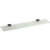 Стеклянная полка Bemeta Nero 135002240 Черная матовая