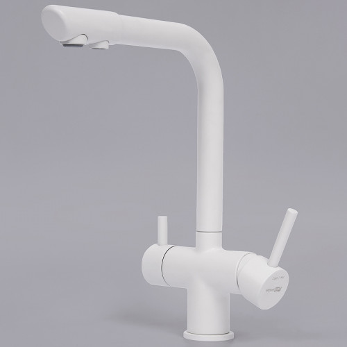 Смеситель для кухни WasserKRAFT A8357 Белый матовый латунь