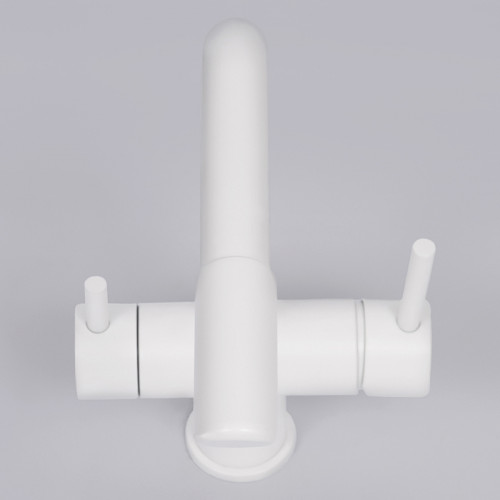 Смеситель для кухни WasserKRAFT A8357 Белый матовый латунь