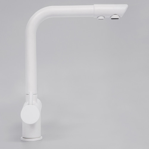 Смеситель для кухни WasserKRAFT A8357 Белый матовый латунь