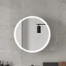 Зеркальный шкаф Equil Smile 60 szSMILE.D600 с подсветкой цвет Графит софт