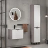 Зеркальный шкаф Equil Smile 60 szSMILE.D600 с подсветкой цвет Графит софт