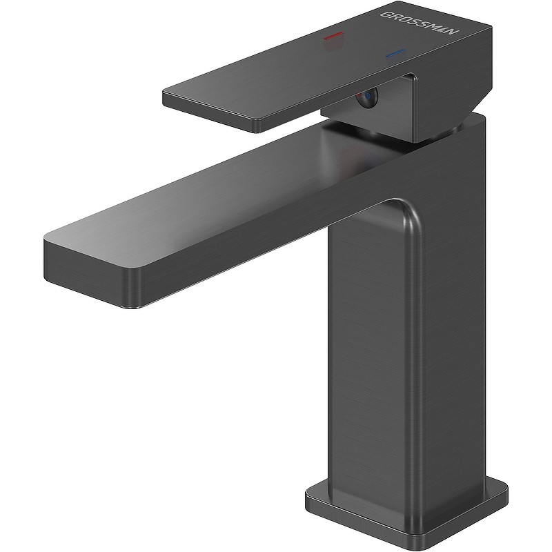 Смеситель для раковины Grossman Style 510.K35.05.420 Графит брашированный латунь