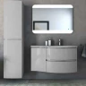 Подвесной шкаф Cezares Vague 34 L 54856 Grigio lucido МДФ / ЛДСП