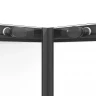 Душевой уголок Niagara Nova 90х90 NG-6829-34BLACK профиль Черный матовый стекло прозрачное